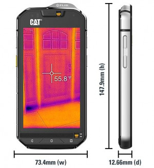 Cat S60有了这个夜视手机，黑夜里什么都能看得一清二楚