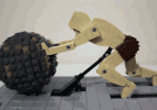 利用LEGO模块打造的