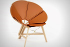 Raw Edges设计的“六角手风琴”折叠椅