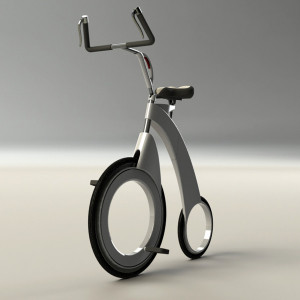 Diamove 创意折叠自行车