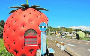 创意水果巴士站台