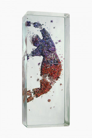 Dustin Yellin的创意玻璃艺术作品