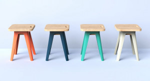 方便实用的Kollar Stool小凳子创意设计