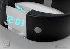 浮动时间的4D手表