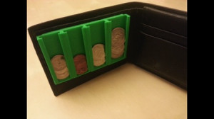 带硬币槽的创意钱包设计