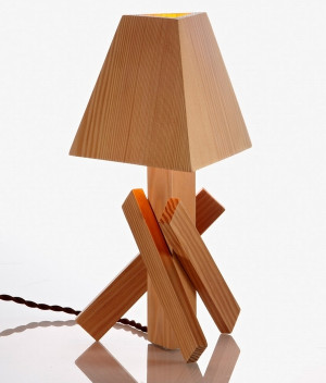 Paul Loebach​设计的窝棚灯具-shanty lamp
