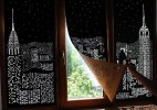 独特别致的镂空窗帘HoleRoll创意设计
