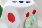 骰子样式的CD碟片创意收纳盒