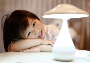 蘑菇空气净化器台灯
