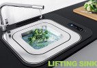 三种尺寸合一的升降水槽创意设计