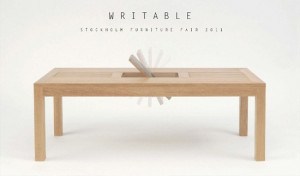 创意黑板桌子（Writable）