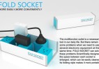 可折叠便捷创意插板(Fold Socket)