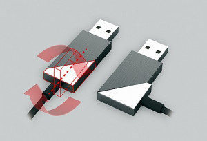 台湾可随意改变角度的USB数据线