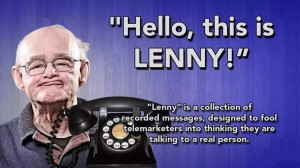 Lenny电话录音机器人，骗子遇到它会崩毁的