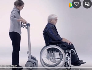 轮椅装上这个神器就能爬楼梯：爬楼神器