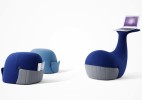 休闲办公两用鲸鱼座椅