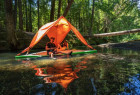 水陆通用型帐篷