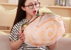 仿真的肉夹馍抱枕