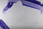 21岁小伙子耗费400小时为偶像画了一幅圆珠笔画