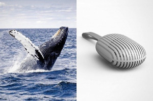 模仿鲸鱼造型的小风扇