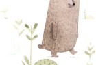 创意绘画冬日里小动物