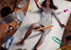 他将美女画活了,超现实主义3D绘画