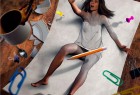 他将美女画活了,超现实主义3D绘画