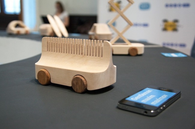 木制玩具车模型车展