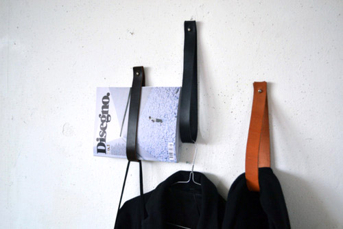旧皮带废物利用 教你用旧皮带制作简单实用的家居挂钩