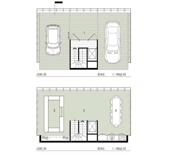 建在悬崖上的终极海景房平面图1