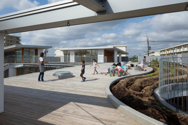 日本幼儿园的创意 把幼儿园建成游乐场