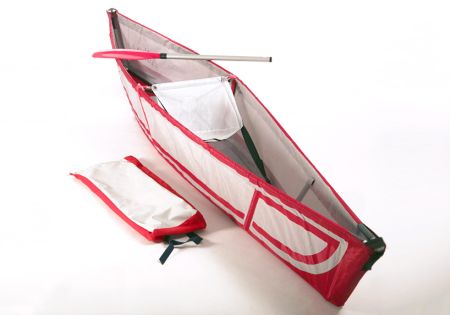 组装便携的折叠皮划艇创意设计