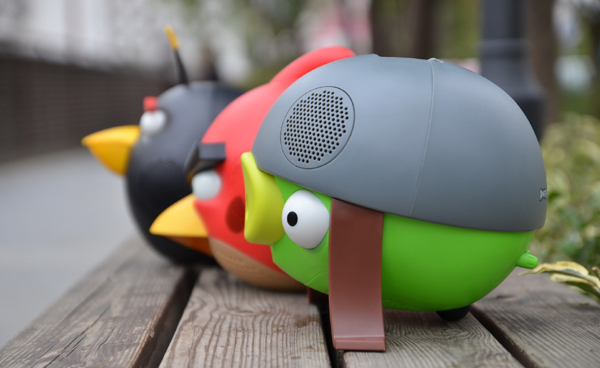 愤怒的小鸟系列音箱创意设计