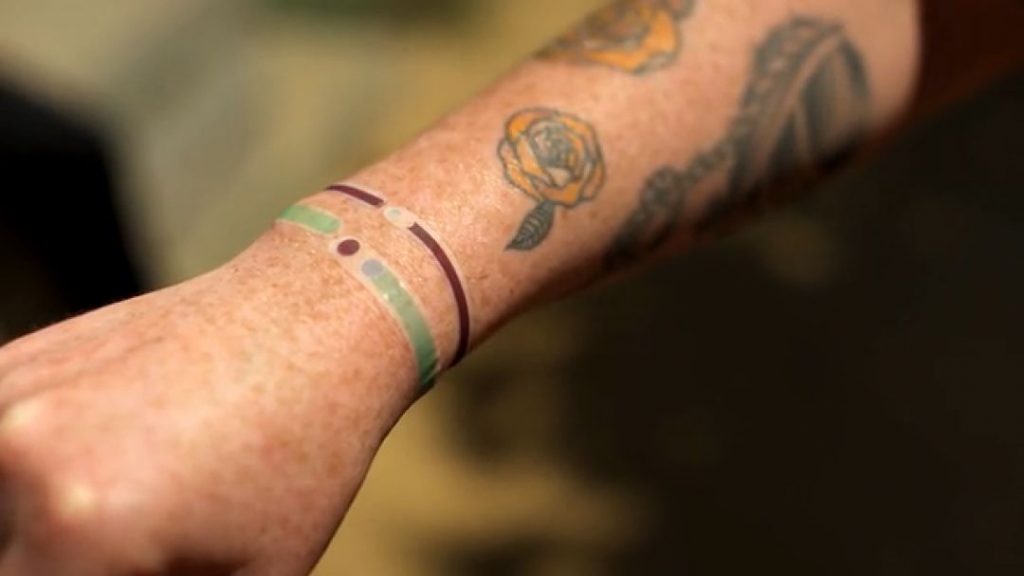 美公司研发出高科技纹身，可检测PM2.5，紫外线等