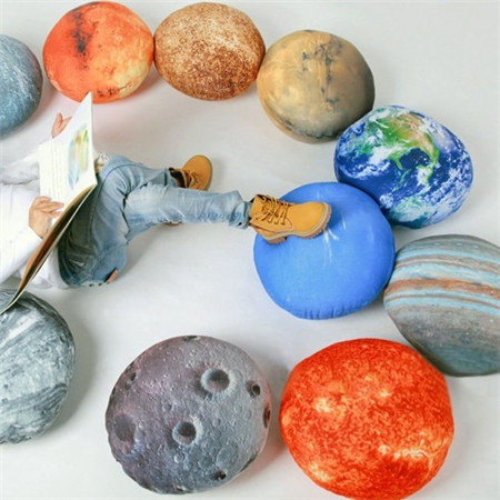 太阳系创意星球抱枕（Solar System Pillow Set）