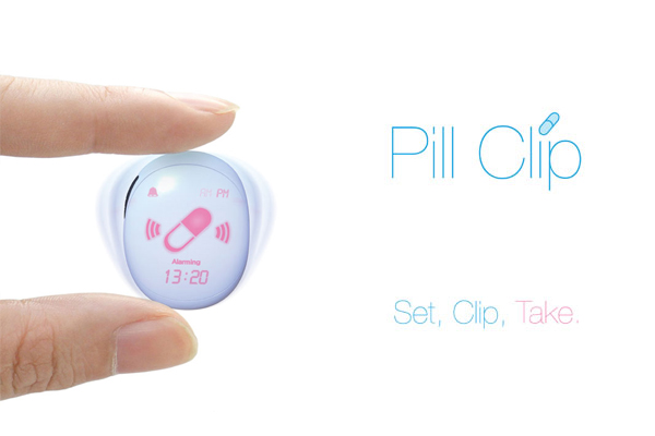 Pill Clip 爱心提醒药片