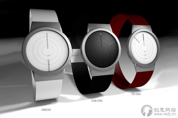 创意手表设计用全新的方式诠释时间