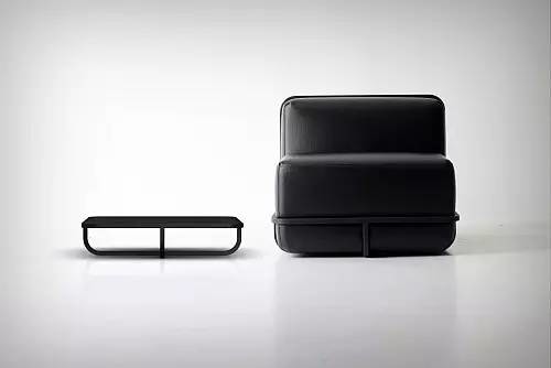 Cho Hyung Suk设计的简约框架沙发