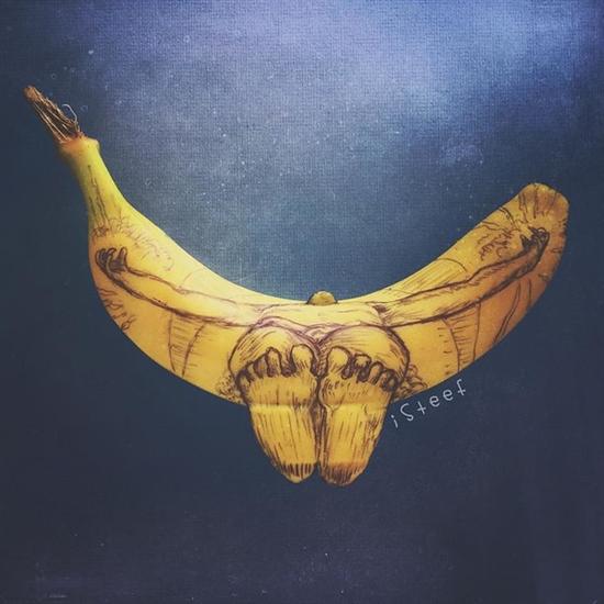 创意无限的香蕉艺术品，原来香蕉还可以这么“玩”
