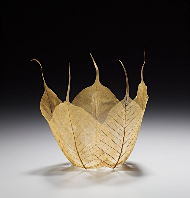 Leaf Bowls叶碗雕塑艺术作品