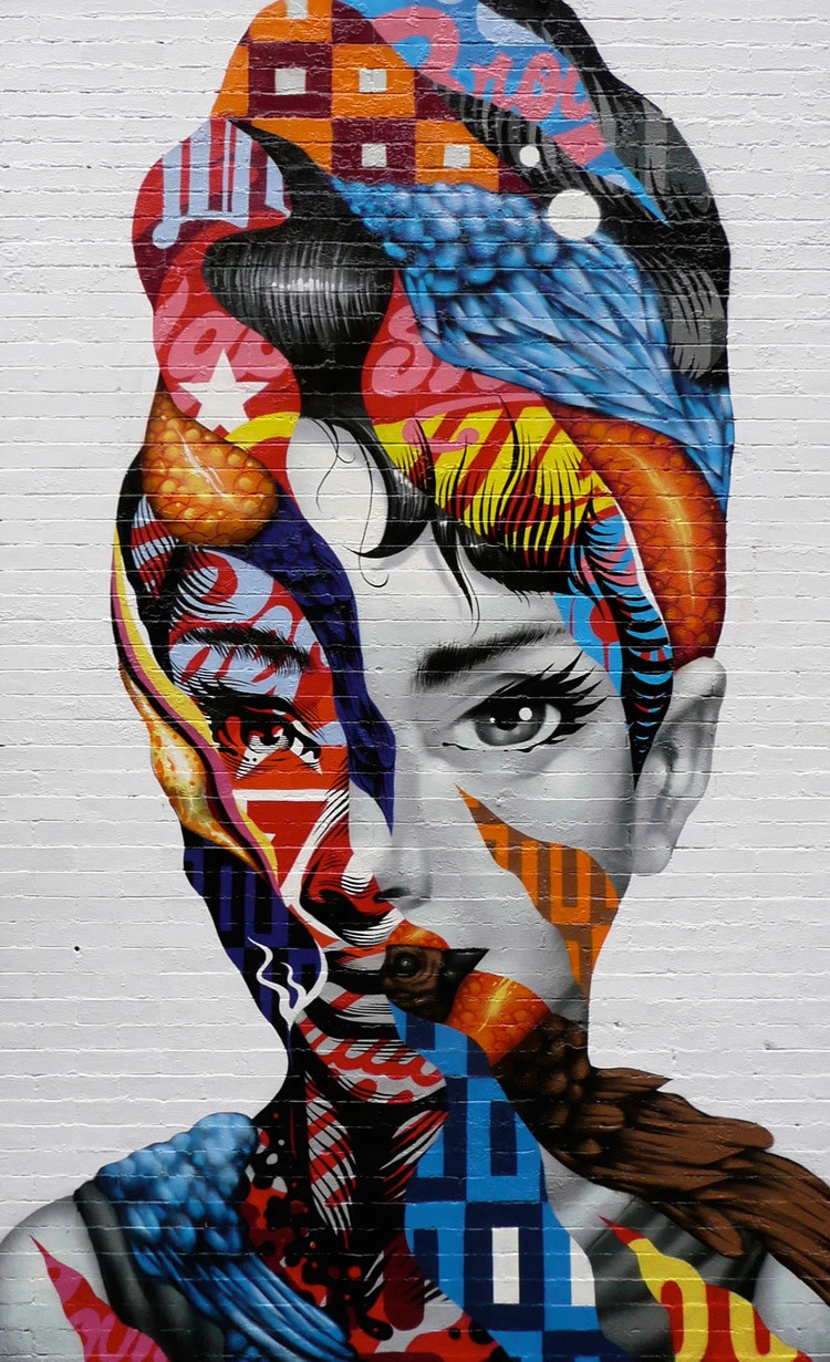 Tristan Eaton创意街头壁画艺术