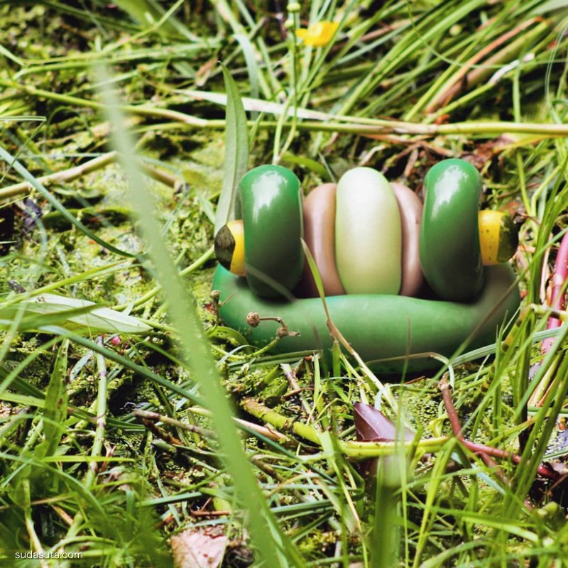 Terry James Cook 创意气球艺术 可爱的林中小鸟