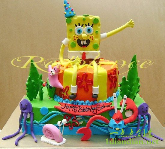 66款最佳创意儿童生日蛋糕（一）