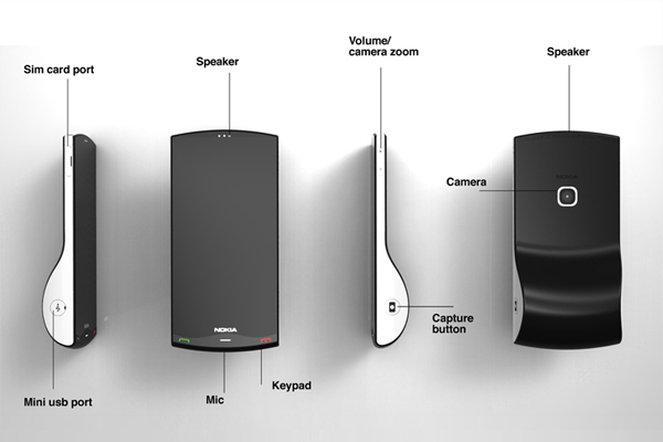 Nokia Kinetic 诺基亚概念手机