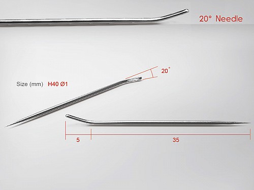 针头上翘了20度的针20°Needle创意