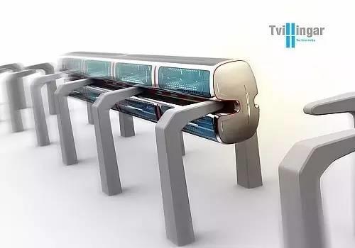 双层全新城市轨道交通设计Tvillingar