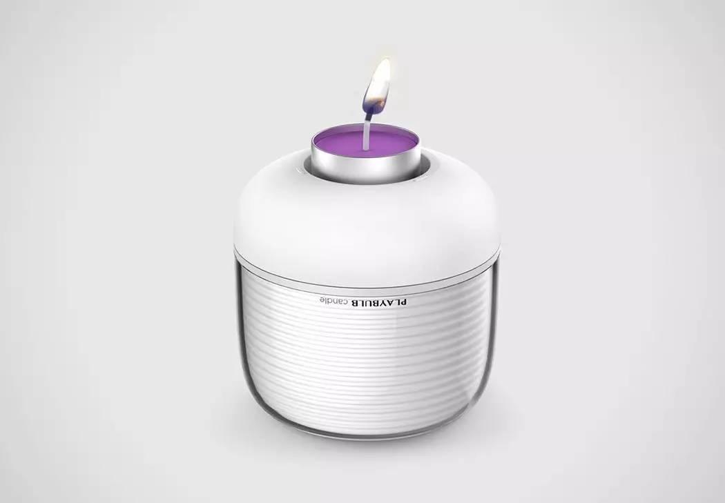 内置香味的蓝牙智能蜡烛灯PLAYBULB candle s