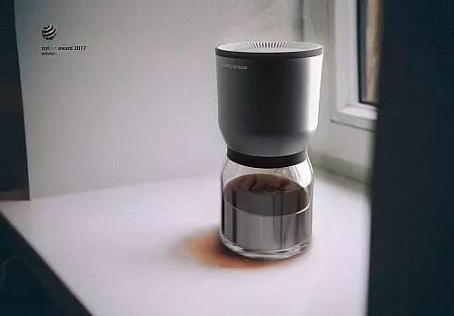 能同时散发咖啡香味的咖啡冲泡器Scenty Presso