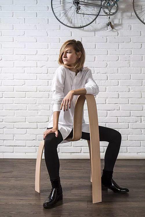 Miroslav Truben设计的最省料的椅子