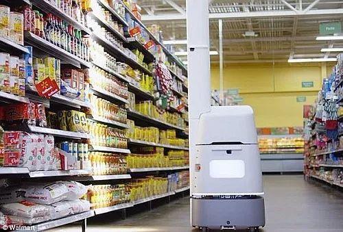 确保门店库存充足的货架扫描机器人